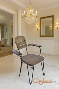 TRPEZARIJSKA STOLICA HERPIN  60x53x87 cm